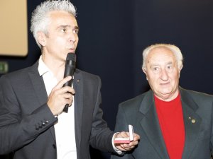 Con Stefano Secco
