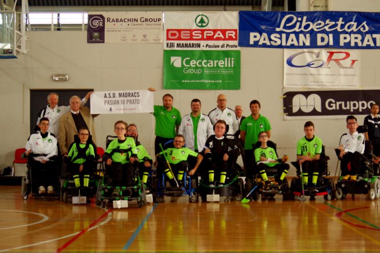 Powerchair hockey debutto in A1