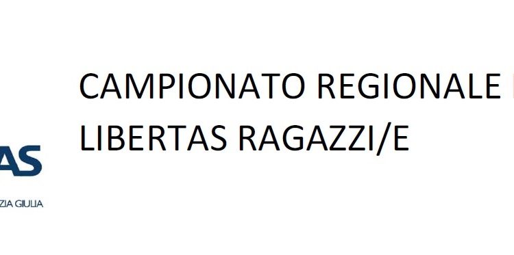 Campionato Regionale Indoor Libertas Ragazzi 2018