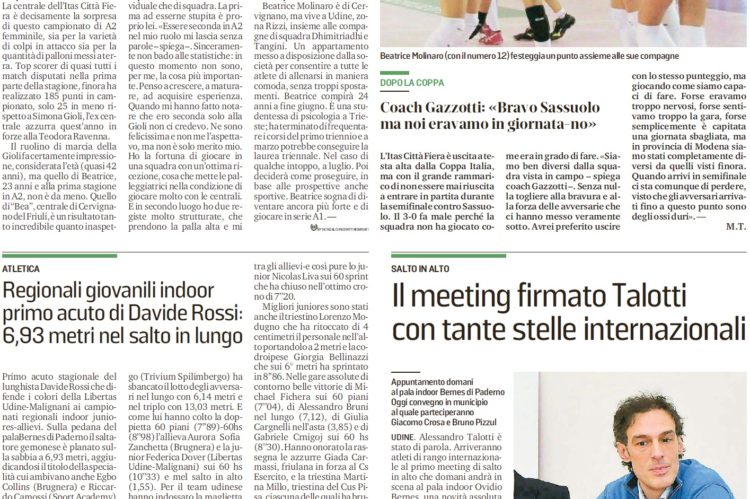 pagina messaggero veneto